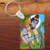 Lord Rama & Hanuman Keychain (Voorkant)