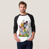 Lord Rama & Hanuman  T-shirt (Voorkant volledig)