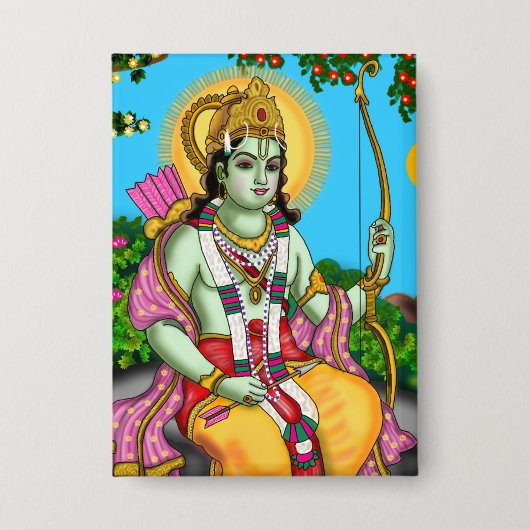 Lord Rama-knop Button (Voorkant)