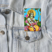 Lord Rama-knop Button (Insitu)