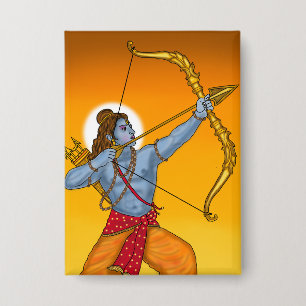 Lord Rama-knop Button