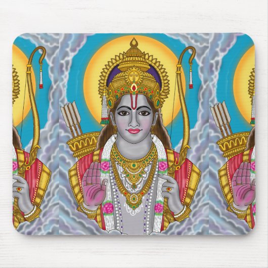Lord Rama Mouse Pad Muismat (Voorkant)