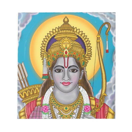 Lord Rama Notepad Notitieblok (Voorkant)