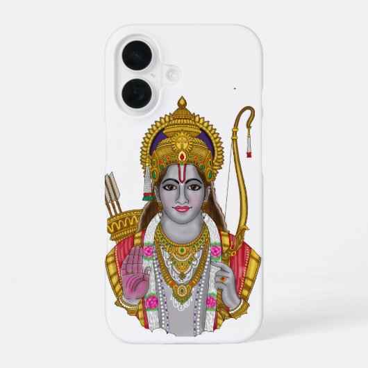 Lord Rama Phone Case iPhone 16 Hoesje (Achterkant)