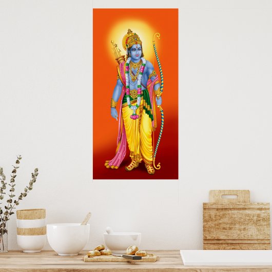 Lord Rama Poster (Keuken)