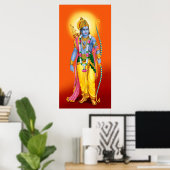 Lord Rama Poster (Thuiskantoor)
