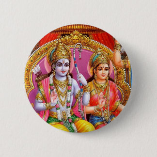 Lord Rama Ronde Button 5,7 Cm