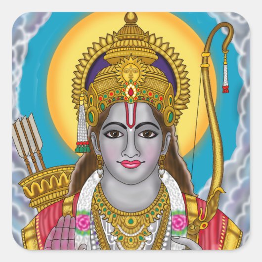 Lord Rama Stickers (Voorkant)