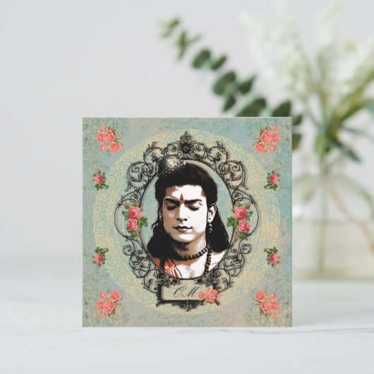 Lord Rama - UitnodigingsKaart Kaart (Staand voorkant)
