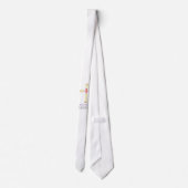 LORD RAYEL BROKEN CROSS HADIETH WHITE MANNEN STROP STROPDAS (Achterkant)