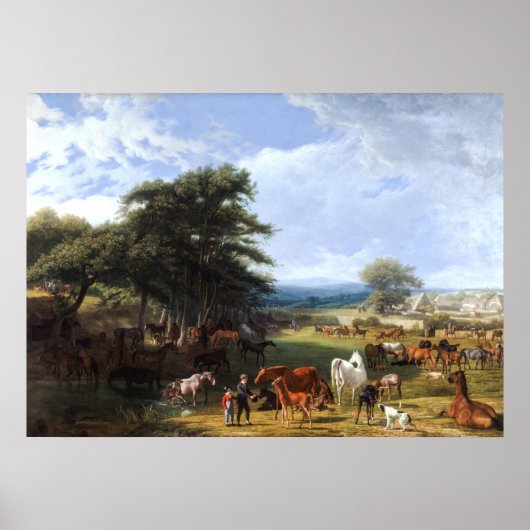 Lord Rivers's Stud Boerderij van Jacques-Laurent A Poster (Voorkant)