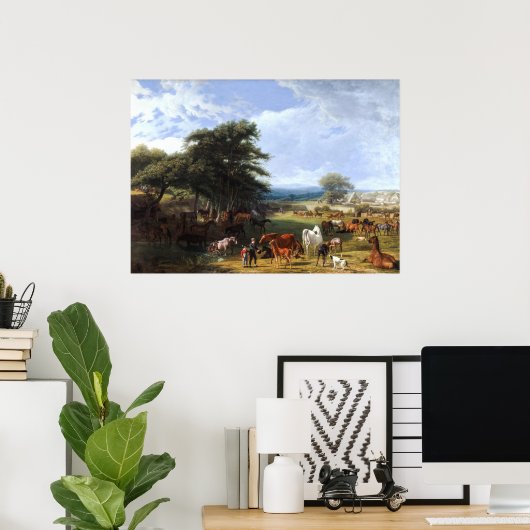 Lord Rivers's Stud Boerderij van Jacques-Laurent A Poster (Thuiskantoor)