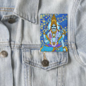 Lord Shani Dev-knop Button (Insitu)