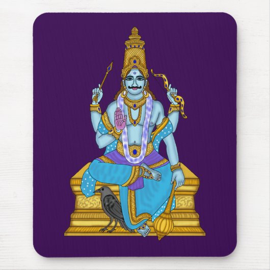 Lord Shani Dev Muismat (Voorkant)