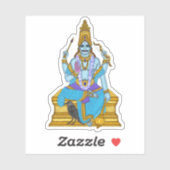 Lord Shani Dev Sticker (Vel)
