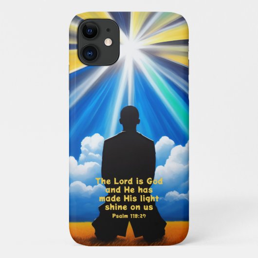 Lord Shine Uw Lichte iPhone Case (Achterkant)