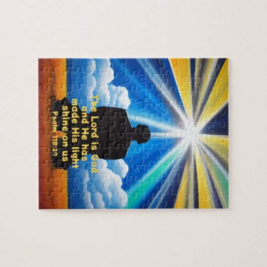 Lord Shine Your Light puzzel Legpuzzel (Horizontaal)