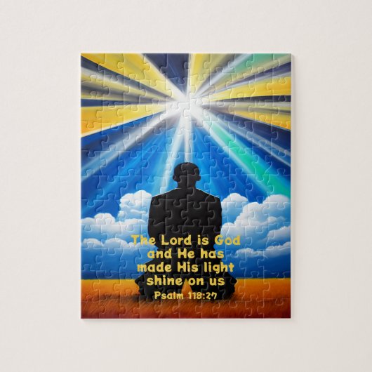 Lord Shine Your Light puzzel Legpuzzel (Verticaal)