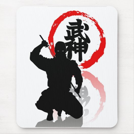 Lord Shinobi Bujinkan Mousepad Muismat (Voorkant)