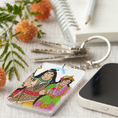 Lord Shiv Parvati Keychain (Voorkant Rechts)