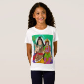 Lord Shiv Parvati T-shirt (Voorkant volledig)