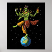 Lord Shiva Alien Poster (Voorkant)
