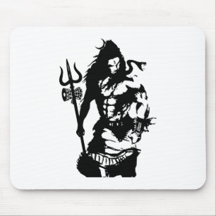 Lord Shiva Art Angry Trishul Muismat