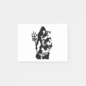 Lord Shiva Art Angry Trishul Post-it® Notes (Voorkant)
