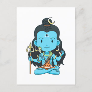 Lord Shiva Briefkaart