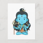 Lord Shiva Briefkaart (Voorkant)