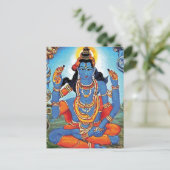 Lord Shiva - Briefkaart (Staand voorkant)