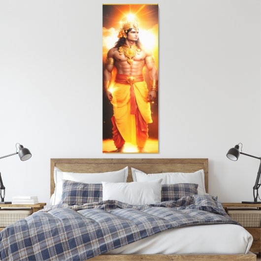 Lord Shiva Canvas Afbeelding (Insitu (Slaapkamer))