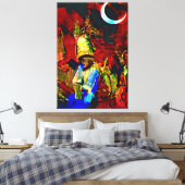 Lord Shiva Canvas Afdruk (Insitu (Slaapkamer))