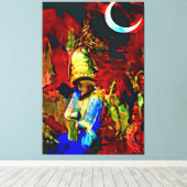 Lord Shiva Canvas Afdruk (Insitu (Houten vloer))