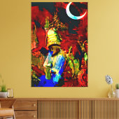 Lord Shiva Canvas Afdruk (Insitu (Woonkamer))