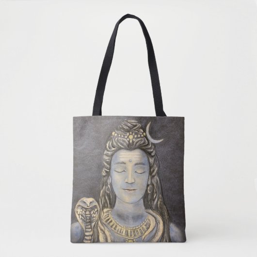 Lord Shiva Canvas tas (Voorkant)