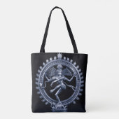 Lord Shiva Canvas tas (Achterkant)