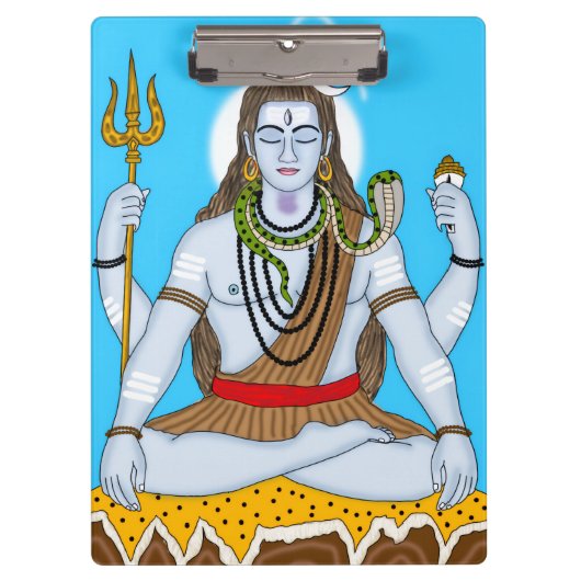 Lord Shiva Clipboard Klembord (Voorkant)