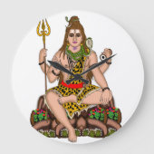 Lord Shiva Clock Grote Klok (Voorkant)