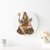 Lord Shiva Clock Grote Klok (Huis)