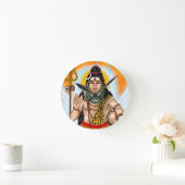 Lord Shiva Clock Ronde Klok (Huis)