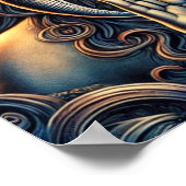 Lord Shiva - De kosmische ontwikkeling van de sche Poster (Hoek)