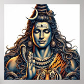 Lord Shiva - De kosmische ontwikkeling van de sche Poster (Voorkant)