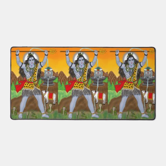 Lord Shiva Desk Mats Bureaumat (Voorkant)