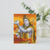Lord Shiva (Hindu Deity Series) Briefkaart (Staand voorkant)
