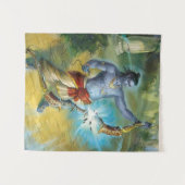 Lord Shiva Hindu God - Tapestry Wandkleed (Voorkant (horizontaal))