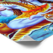 Lord Shiva Hindu Religie Poster (Hoek)