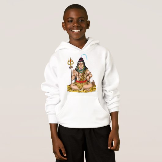 Lord Shiva Hoodie for Men (Voorkant volledig)