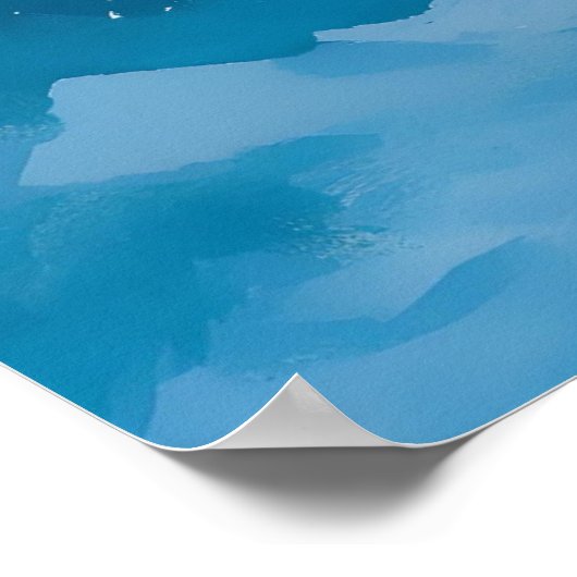 Lord Shiva in het Kailasa Poster (Hoek)