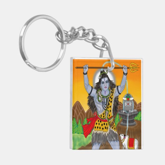 Lord Shiva Keychain (Voorkant Links)